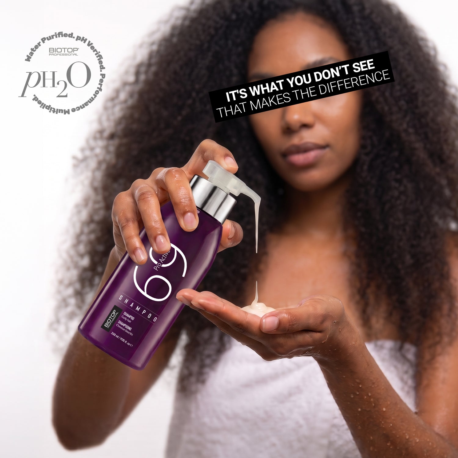 69 Pro Active Shampoo | Shampoo for Curly & Wavy Hair – BIOTOP